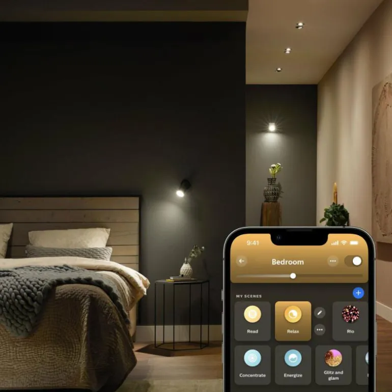 LED GU10 5 Watt 2200 - 6500 Kelvin 250 Lumen Philips Hue White Ambiance