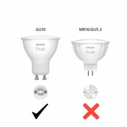 LED GU10 5,2 Watt 2700 Kelvin 400 Lumen Philips Hue White