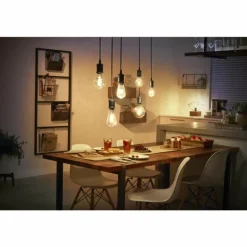LED White Filament Globe E27 7 Watt 2100 Kelvin 600 Lumen Philips Hue
