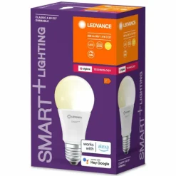 LEDVANCE SMART+ LED E27 9 watt 2700 kelvin 806 lumen