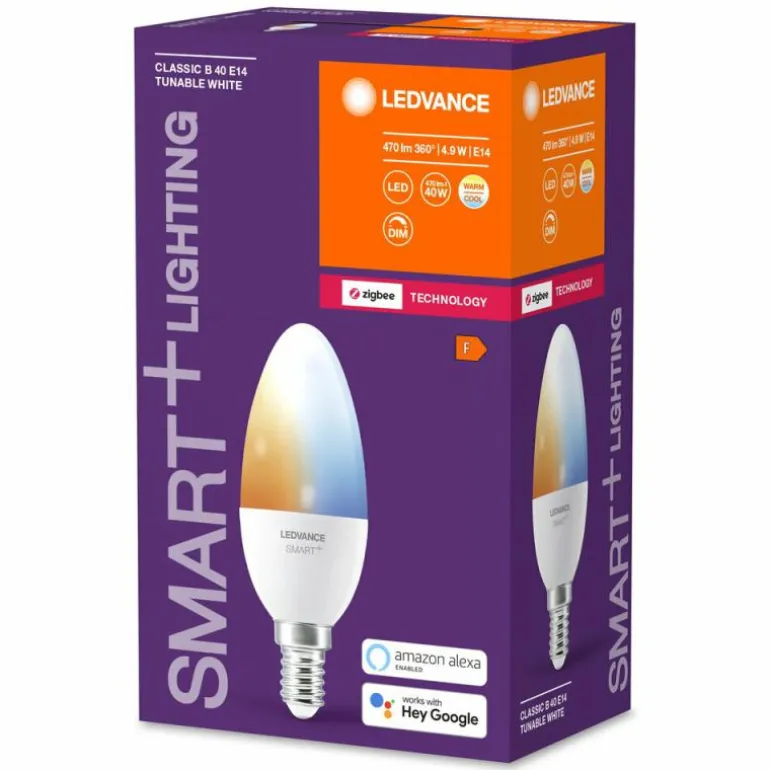 LEDVANCE SMART+ LED E14 4,9 watt 2700-6500 kelvin 470 lumen