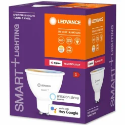 LEDVANCE SMART+ LED GU10 4,7 watt 2700-6500 kelvin 350 lumen