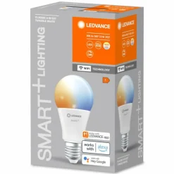 LEDVANCE SMART+ WiFi LED E27 9 watt 2700-6500 kelvin 806 lumen