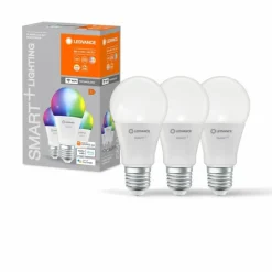 LEDVANCE SMART+ WiFi Lot de 3 LED E27 9 watt 2700-6500 kelvin 806 lumen