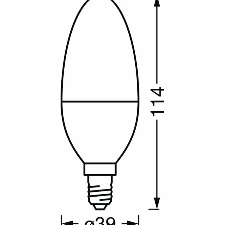 LEDVANCE Sun@Home LED E14 4,9 Watt 2200-5000 Kelvin 425 Lumen