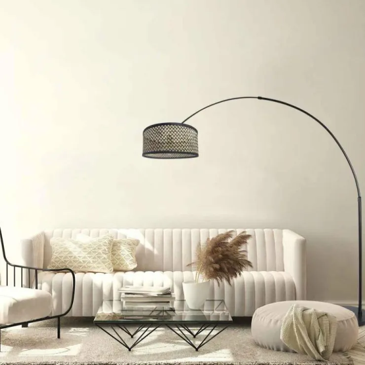 Luminaires Steinhauer Lampadaires Et Lampes Sur Pied|Light Lampadaire Noir, 1 lumière