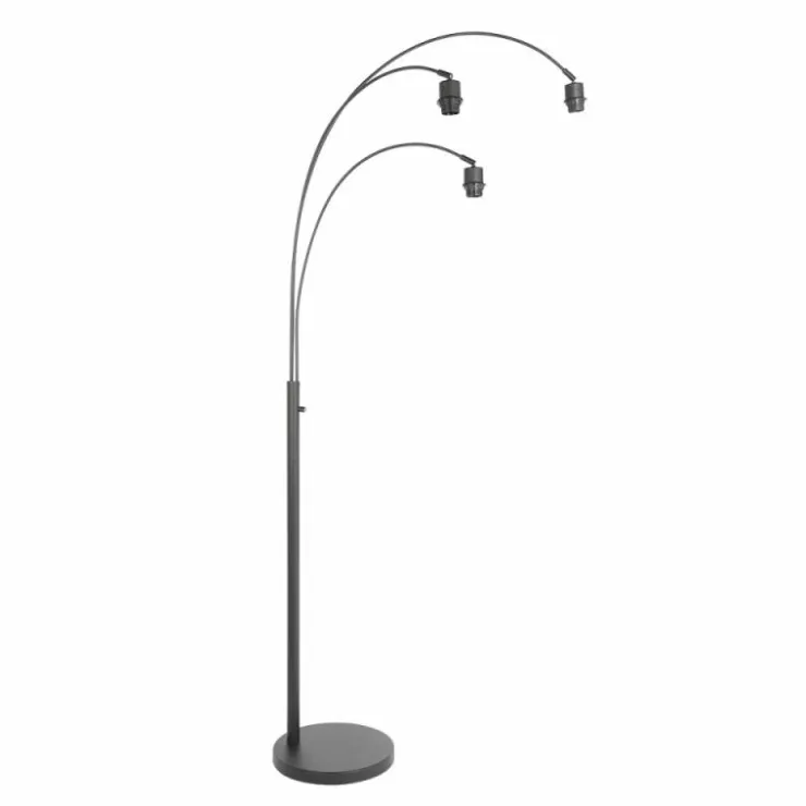 Luminaires Steinhauer Lampadaires Et Lampes Sur Pied|Light Lampadaire Noir, 3 lumières