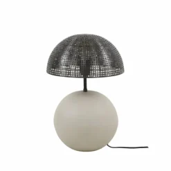 hofstein Lampes À Poser|Lilleballe Lampe à poser Gris, Sable, 1 lumière