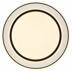 Luminaires Globo Lighting Éclairage Led|Logan Plafonnier LED Blanc, 1 lumière