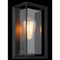 Logana Luminaire extérieur Luminaires Globo Lighting Noir, 1 lumière
