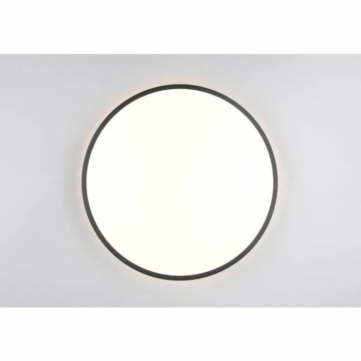 Luminaires Reality Éclairage Led|Loody Plafonnier LED Noir, 1 lumière, Détecteur de mouvement