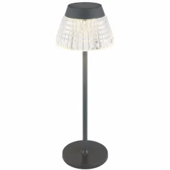 Luminaires Globo Lighting Éclairage Led|Lora Lampe à poser LED Anthracite, 1 lumière