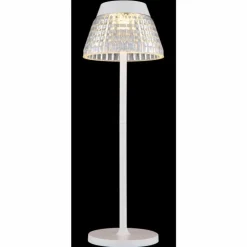 Luminaires Globo Lighting Éclairage Led|Lora Lampe à poser LED Blanc, 1 lumière