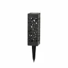 Lot de 16 lampes solaires Globo ARRGO LED Anthracite, 1 lumière