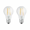 Lot de 2 Osram LED E27 6 Watt 2700 Kelvin 806 Lumen
