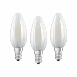 Lot de 3 Osram LED E14 4,5 Watt 2700 Kelvin 470 Lumen