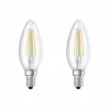 Lot de 2 Osram LED E14 4 Watt 2700 Kelvin 470 Lumen
