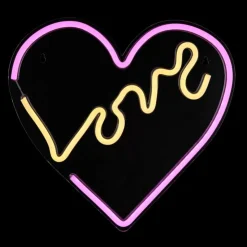 Luminaires Globo Lighting Éclairage Led|Luminaire déco Globo LOVE LED Transparent, 1 lumière