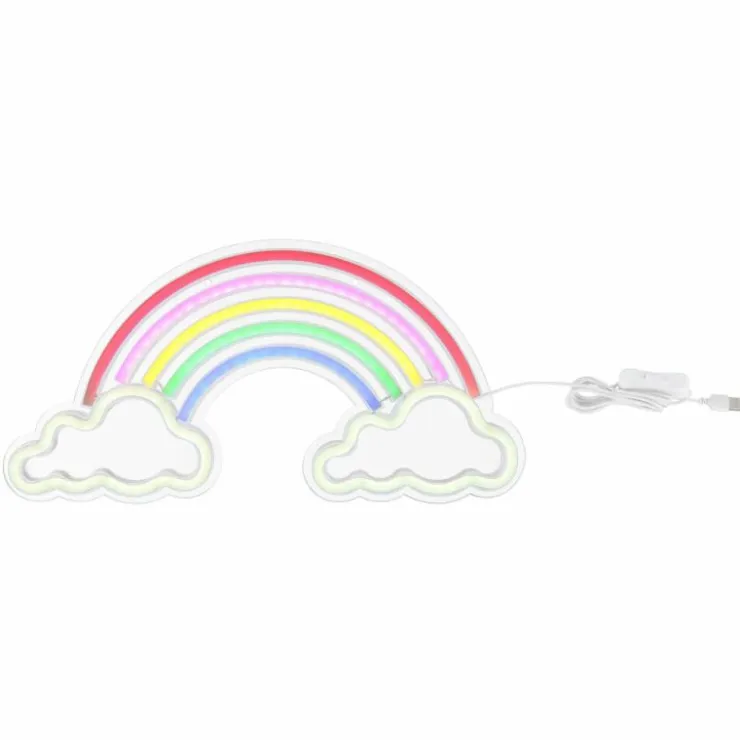 Luminaires Globo Lighting Éclairage Led|Luminaire déco Globo RAINBOW LED Transparent, 1 lumière
