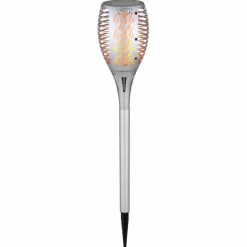 Luminaire déco Globo SOLAR LED Argenté, 36 lumières