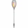 Luminaire déco Globo SOLAR LED Argenté, 12 lumières
