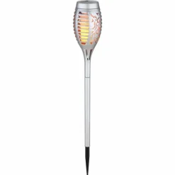 Luminaire déco Globo SOLAR LED Argenté, 12 lumières