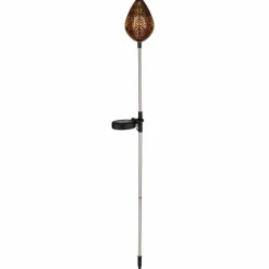 Luminaire déco Globo SOLAR LED Noir, 1 lumière