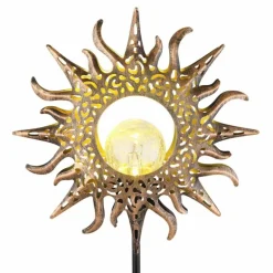 Luminaire déco Globo SOLAR LED Noir, 1 lumière