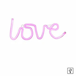 Luminaires Leuchten Direkt Éclairage Led|Luminaire déco Leuchten-Direkt NEON-LOVE LED Rose, 1 lumière
