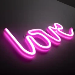 Luminaires Leuchten Direkt Éclairage Led|Luminaire déco Leuchten-Direkt NEON-LOVE LED Rose, 1 lumière