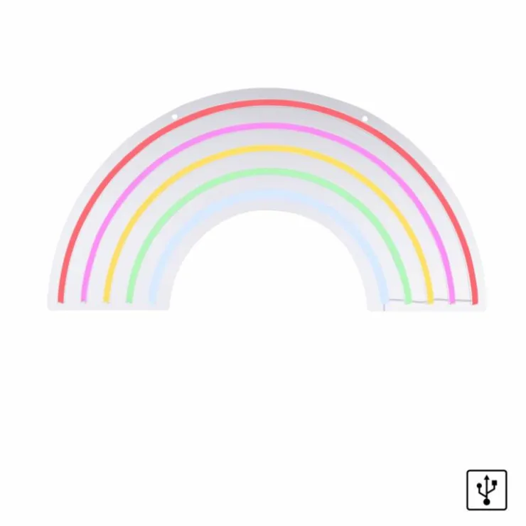Luminaires Leuchten Direkt Éclairage Led|Luminaire déco Leuchten-Direkt NEON-RAINBOW LED Multicolore, 1 lumière