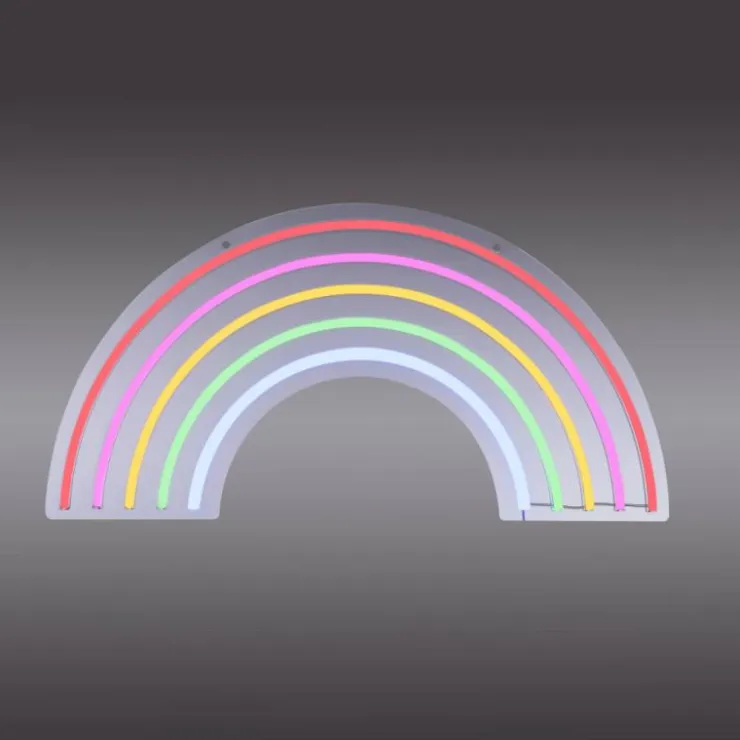 Luminaires Leuchten Direkt Éclairage Led|Luminaire déco Leuchten-Direkt NEON-RAINBOW LED Multicolore, 1 lumière