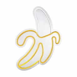 Luminaires Leuchten Direkt Éclairage Led|Luminaire déco Leuchten-Direkt NEON-BANANE LED Jaune, Blanc, 1 lumière