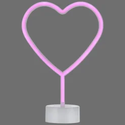 Luminaires Leuchten Direkt Éclairage Led|Luminaire déco Leuchten-Direkt NEON-HERZ LED Rose, 1 lumière