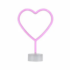 Luminaires Leuchten Direkt Éclairage Led|Luminaire déco Leuchten-Direkt NEON-HERZ LED Rose, 1 lumière