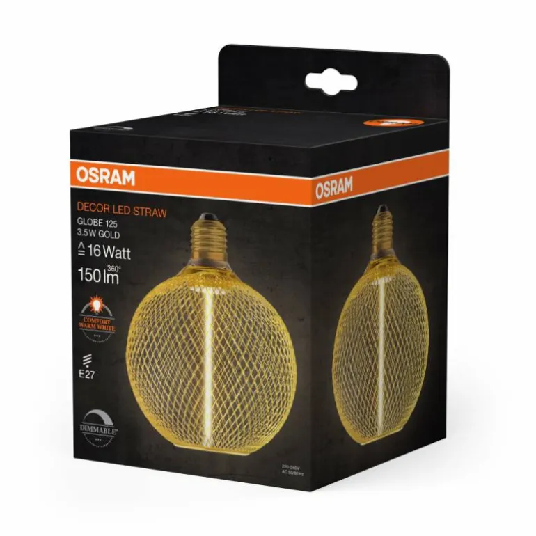 Luminaires Osram E27 3.5 Watt blanc chaud dimmable 150 Lumen