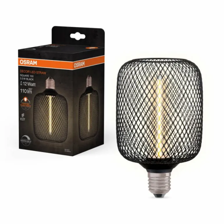 Luminaires Osram E27 3.5 Watt blanc chaud dimmable 110 Lumen