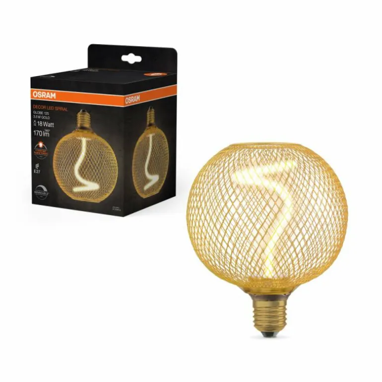 Luminaires Osram E27 3.5 Watt blanc chaud dimmable 170 Lumen