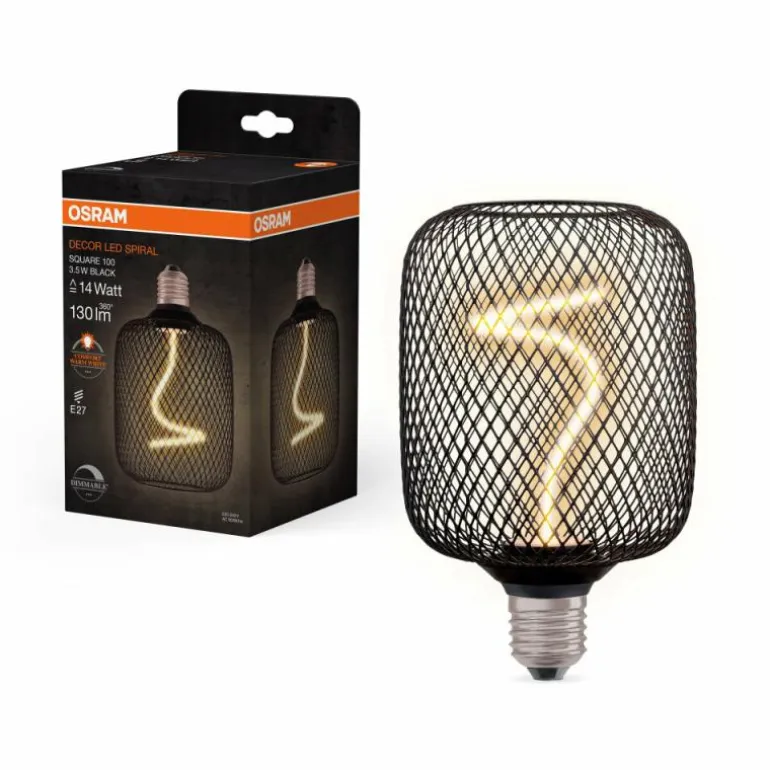 Luminaires Osram E27 3.5 Watt blanc chaud dimmable 130 Lumen