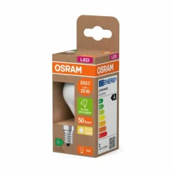 Luminaires Osram E14 1.2 Watt blanc chaud 255 Lumen