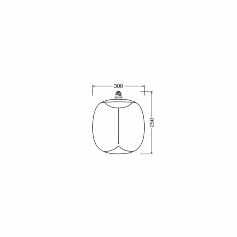 Luminaires Osram E27 12 Watt blanc chaud dimmable 400 Lumen
