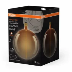 Luminaires Osram E27 4.8 Watt blanc chaud dimmable 200 Lumen
