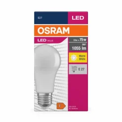 Luminaires Osram E27 LED 10 Watt blanc chaud 1055 Lumen