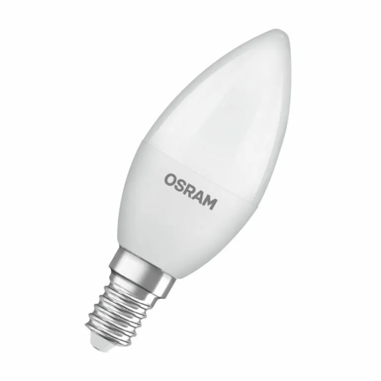 Luminaires Osram E14 LED 4.9 Watt blanc lumière du jour 470 Lumen
