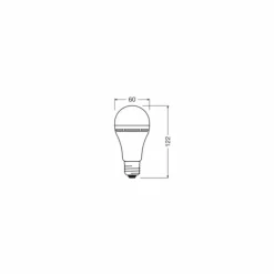 Luminaires Osram E27 LED 8 Watt blanc neutre 806 Lumen