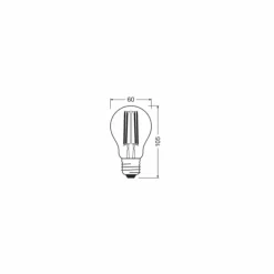 Luminaires Osram E27 LED 5 Watt blanc neutre 1055 Lumen