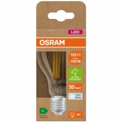 Luminaires Osram E27 LED 7.2 Watt blanc neutre 1521 Lumen