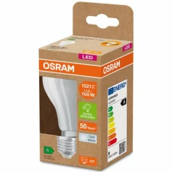 Luminaires Osram E27 LED 7.2 Watt blanc neutre 1521 Lumen