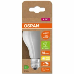 Luminaires Osram E27 LED 2.6 Watt blanc chaud dimmable 481 Lumen