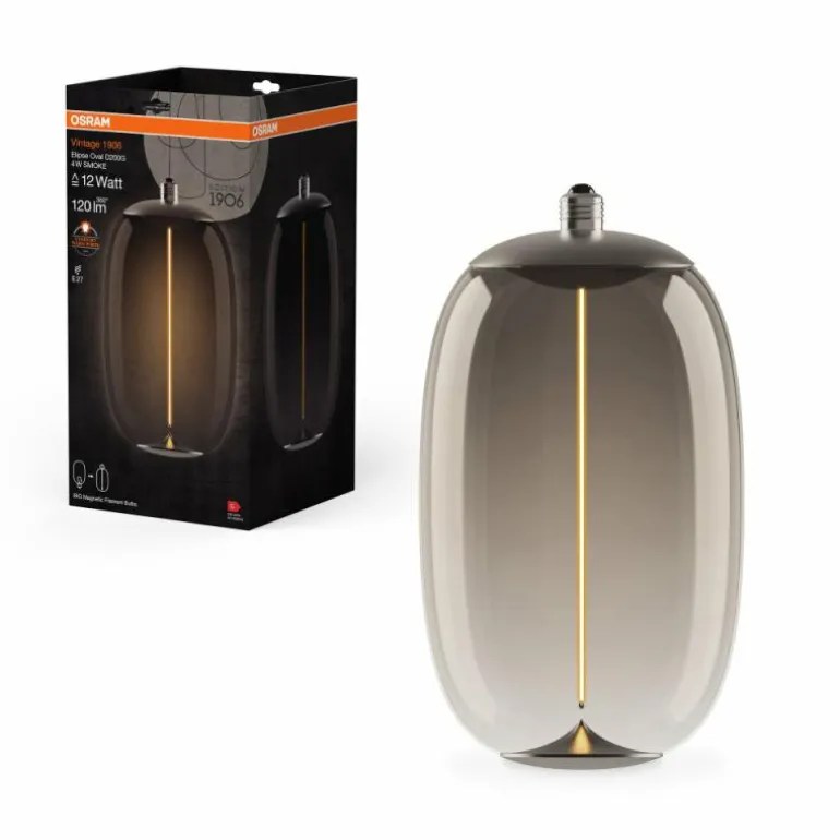 Luminaires Osram E27 LED 4 Watt blanc chaud 120 Lumen